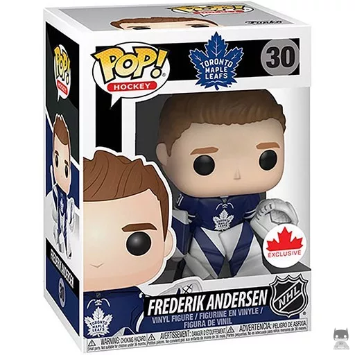 Figurine Funko POP Frederik Andersen (NHL : Ligue Nationale de Hockey)
