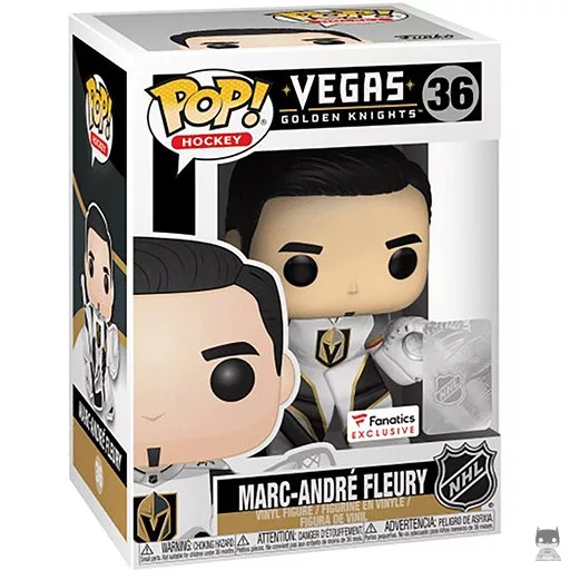 Figurine Funko POP Marc-Andre Fleury (White Jersey) (Exclusive)