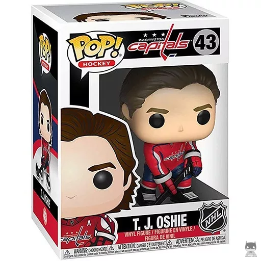 Figurine Funko POP T. J. Oshie (NHL : Ligue Nationale de Hockey)