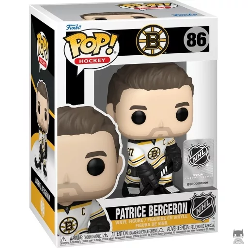 Figurine Funko POP Patrice Bergeron (NHL : Ligue Nationale de Hockey)