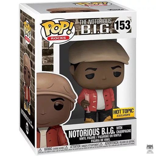 Figurine Funko POP Notorious B.I.G avec Champagne (Notorious B.I.G)