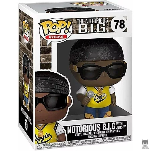 Figurine Funko POP Notorious BIG (Notorious B.I.G (Christopher Latore Wallace))