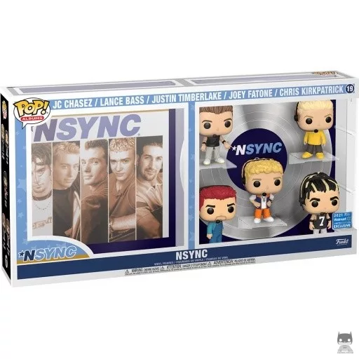 Figurine Funko POP NSYNC
  : *NSYNC (JC Chasez, Lance Bass, Justin Timberlake, Joey Fatone & Chris
  Kirkpatrick) (NSYNC)