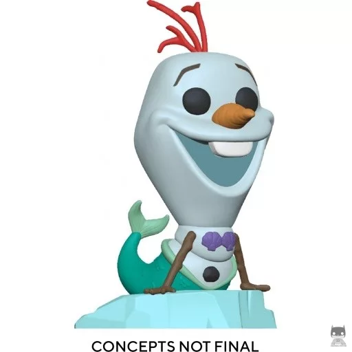 Figurine Funko POP Olaf en Ariel (Olaf Présente)