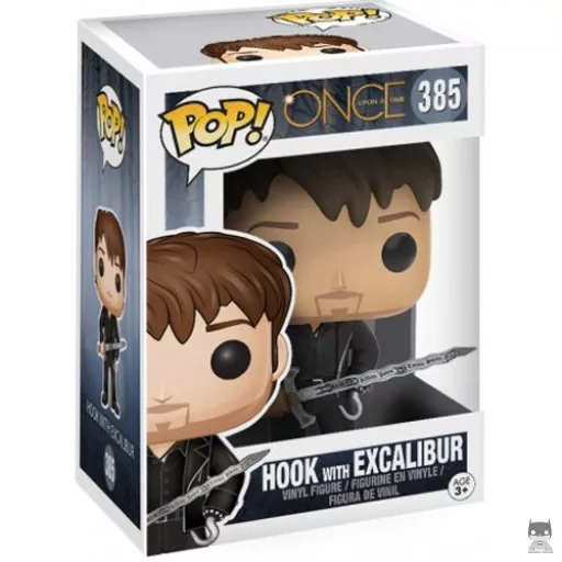 Figurine Funko POP Capitaine Crochet (avec Excalibur) (Once Upon a Time)