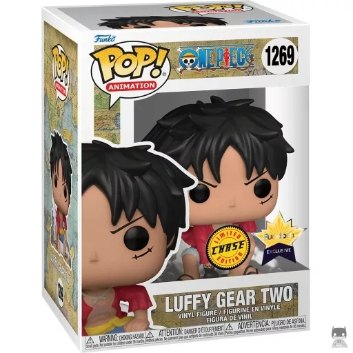 Figurine Funko POP Luffy Gear Two (Chase) (One Piece)