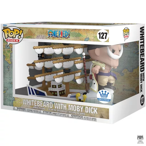 Figurine Funko POP Barbe Blanche avec Moby Dick (Exclusive)