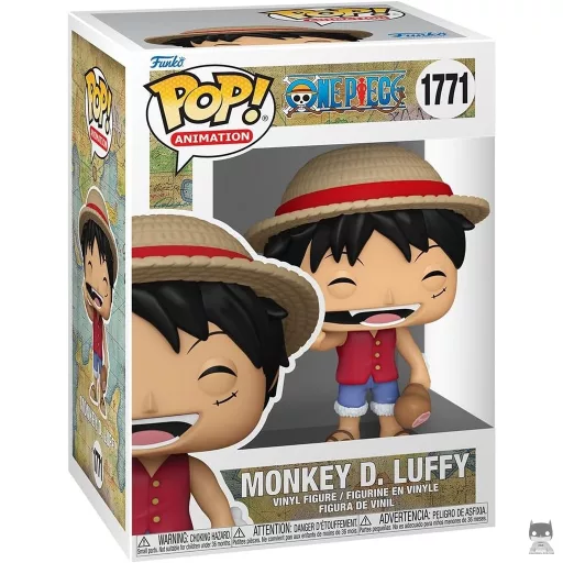 Figurine Funko POP Monkey D. Luffy (avec de la viande) (One Piece)