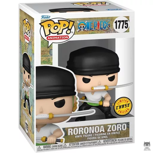 Figurine Funko POP Roronoa Zoro (Two Sword Style) (Chase) (One Piece)