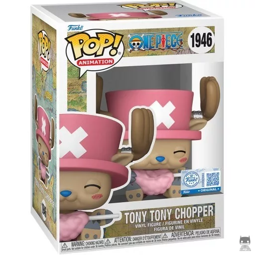 Figurine Funko POP Tony Tony Chopper avec Barbe à Papa (Tony Tony Chopper)