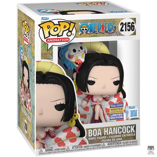 Figurine Funko POP Boa Hancock sur Trône (Comic Con Experience CCXP (Convention d'Hiver) 2025)
