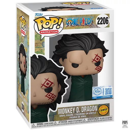 Figurine Funko POP Monkey D. Dragon (Chase) (One Piece)