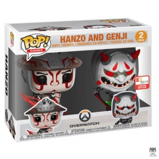 Figurine Funko POP Hanzo & Genji (Exclusive)