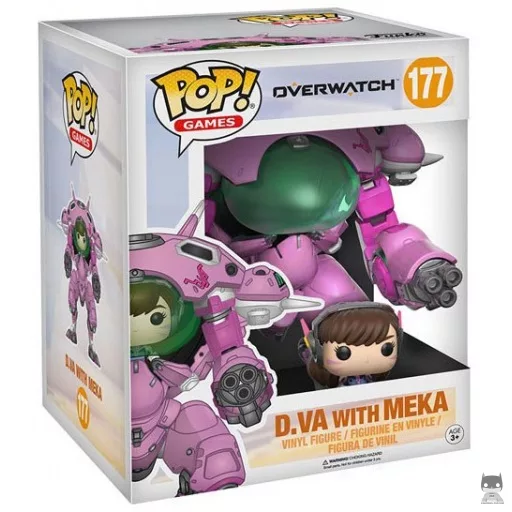 Figurine Funko POP D.Va avec Meka (Supersized) (Multipack)