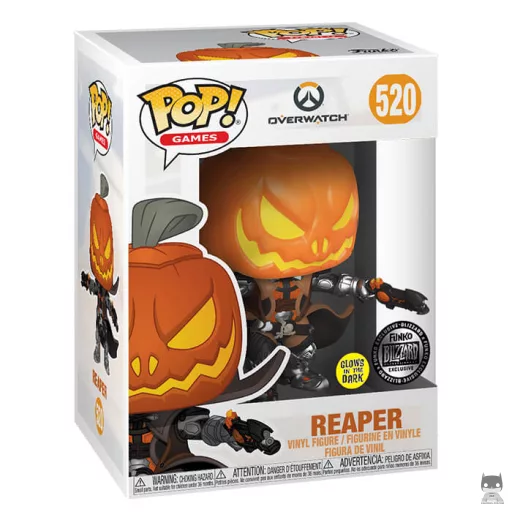 Figurine Funko POP Faucheur (Skin Halloween Citrouille) (Glow in the Dark)