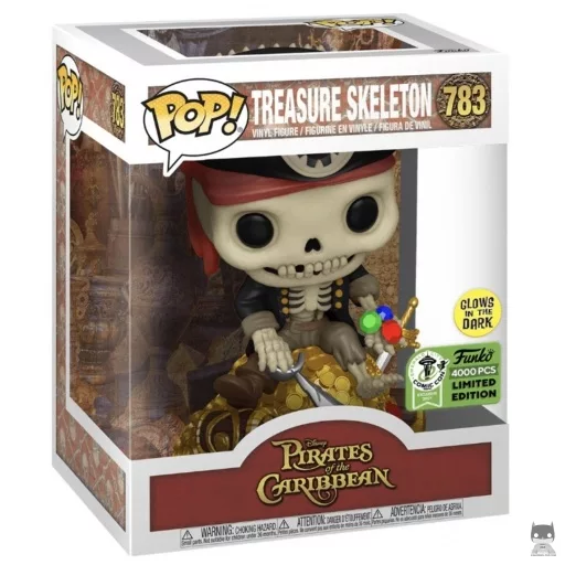 Figurine Funko POP Trésor de Pirates des Caraïbes (Glow in the Dark)