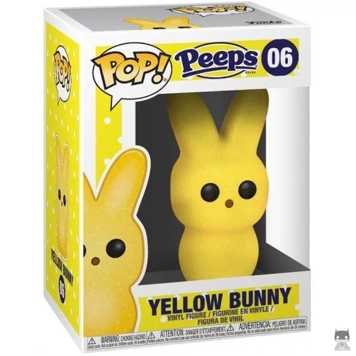 Figurine Funko POP Lapin Jaune (Peeps)