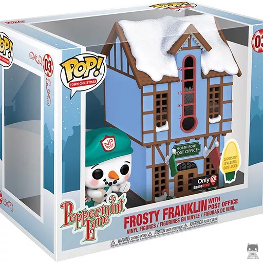 Figurine Funko POP Frosty Franklin & Bureau de Poste (Exclusive)