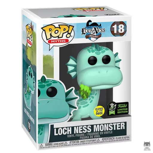 Figurine Funko POP Le monstre du Loch Ness (Glow in The Dark) (Personnalités publiques)