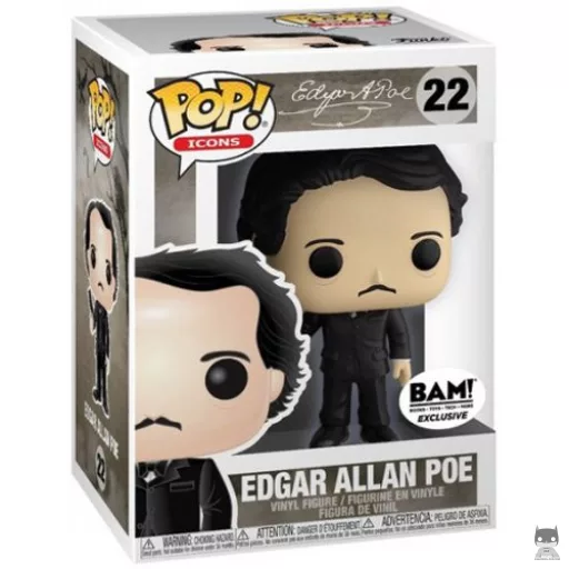 Figurine Funko POP Edgar Allan Poe (Exclusive)