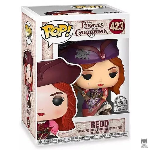 Figurine Funko POP Redd (Metallic) (Pirates des Caraïbes)