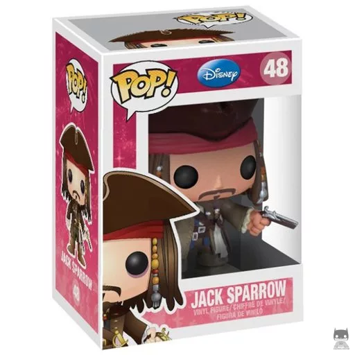 Figurine Funko POP Capitaine Jack Sparrow (Pirates des Caraïbes)