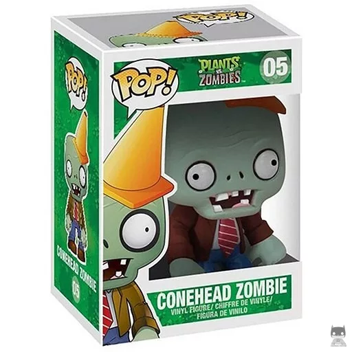 Figurine Funko POP Zombie avec Cône (Metallic)
