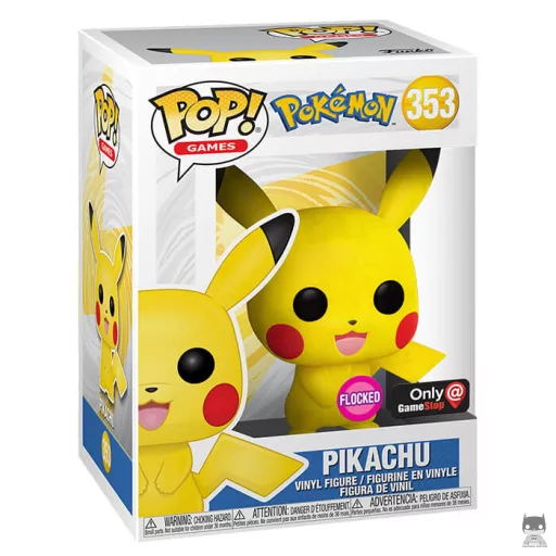 Figurine Funko POP Pikachu (Flocked) (Pokémon)