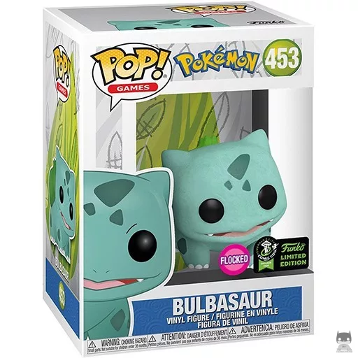Figurine Funko POP Bulbizarre (Flocked) (Bulbizarre)