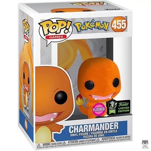 Figurine Funko POP Salamèche (Flocked) (Flocked)
