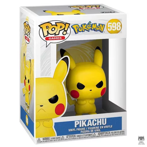 Figurine Funko POP Pikachu grincheux (Pokémon)