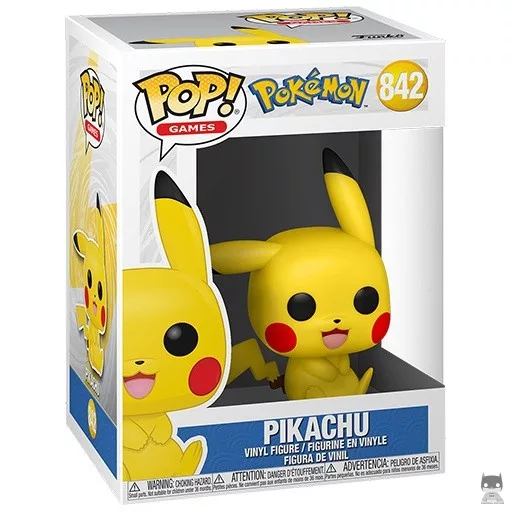 Figurine Funko POP Pikachu assis (Pokémon)