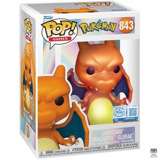 Figurine Funko POP Dracaufeu (Nacré) (Pokémon)