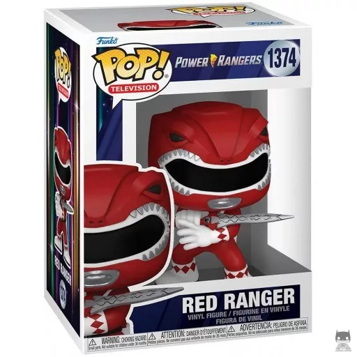 Figurine Funko POP Ranger Rouge (Power Rangers)