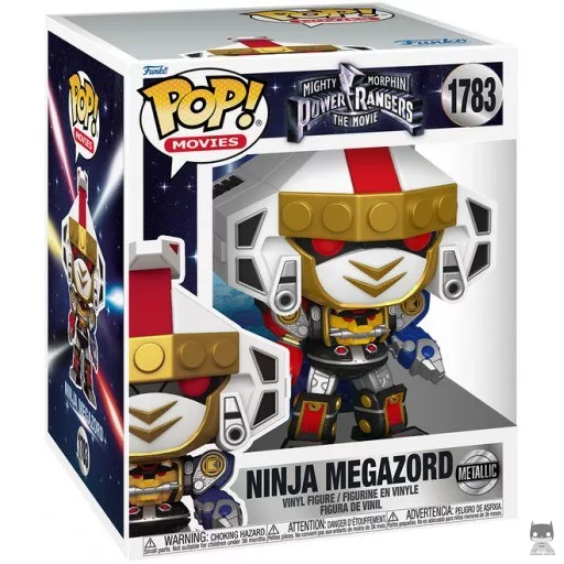 Figurine Funko POP Ninja Megazord (SuperSized & Metallic) (Metallic)
