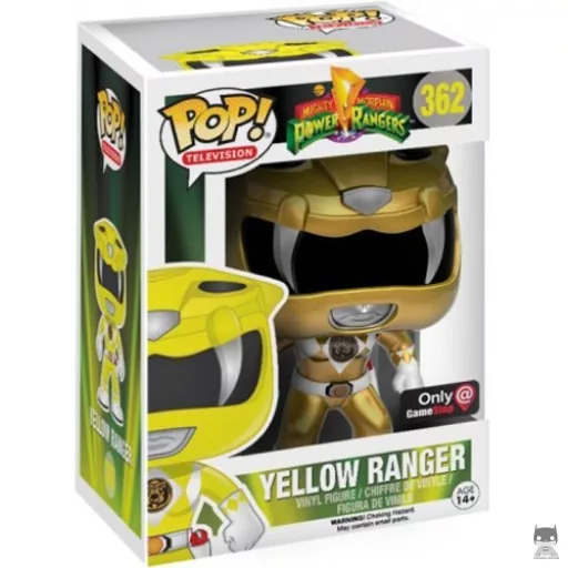 Figurine Funko POP Ranger Jaune (Metallic) (Ranger Jaune)
