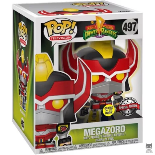 Figurine Funko POP Megazord (Glow in the Dark) (Supersized) (Glow in the Dark)