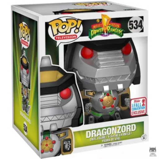 Figurine Funko POP Dragonzord (Green) (Supersized) (Color variant)