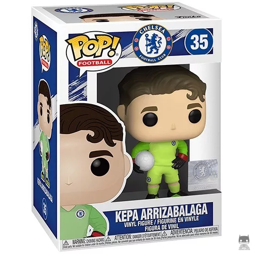 Figurine Funko POP Kepa Arrizabalaga (Chelsea) (Premier League (Championnat Anglais Football))