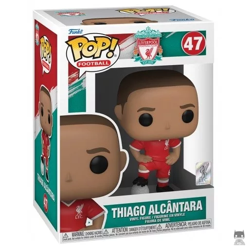 Figurine Funko POP Thiago Alcântara (Liverpool) (Game Day 2021)