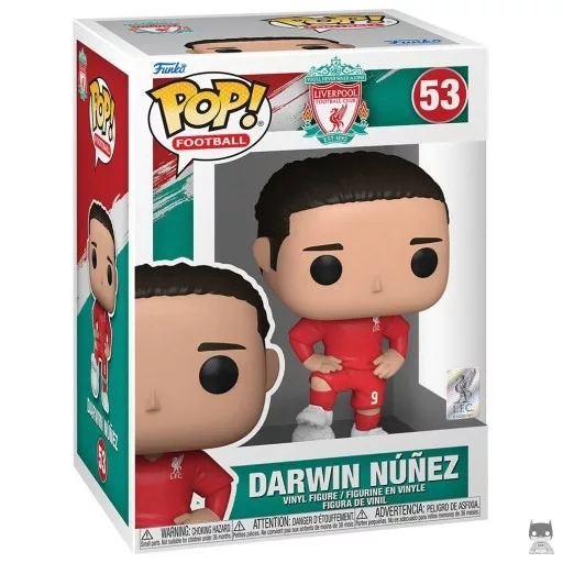 Figurine Funko POP Darwin Nunez (Liverpool) (Premier League (Championnat Anglais Football))