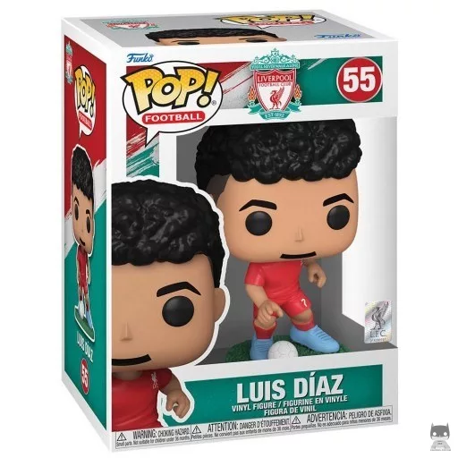 Figurine Funko POP Luis Diaz (Liverpool) (Premier League (Championnat Anglais Football))