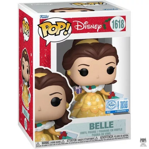 Figurine Funko POP Belle (Noël) (Princesses Disney)