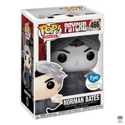 Figurine Funko POP Norman Bates (Noir & Blanc) (Psycho)