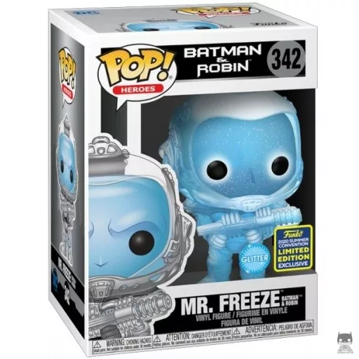 Figurine Funko POP Mr. Freeze (Batman & Robin) (Glitter) (Quadrilogie Batman)