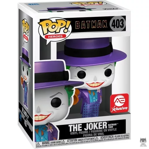 Figurine Funko POP Joker (Batman 1989) (Metallic) (Quadrilogie Batman)