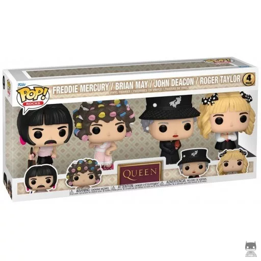 Figurine Funko POP I Want To Break Free (Freddie Mercury, Brian May, John Deacon & Roger Taylor) (Multipack)