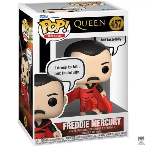 Figurine Funko POP Freddie Mercury "I Dress To Kill, But Tastefully" (Queen)