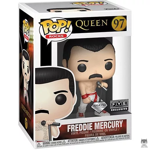 Figurine Funko POP Freddie Mercury (Diamond Glitter) (Queen)