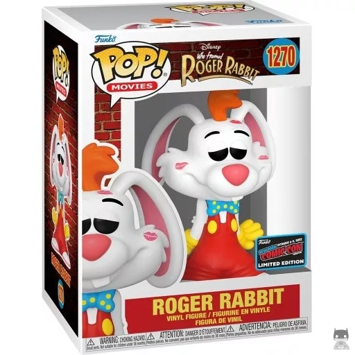 Figurine Funko POP Roger Rabbit (New York Comic Con (Convention d'Automne) 2022)
